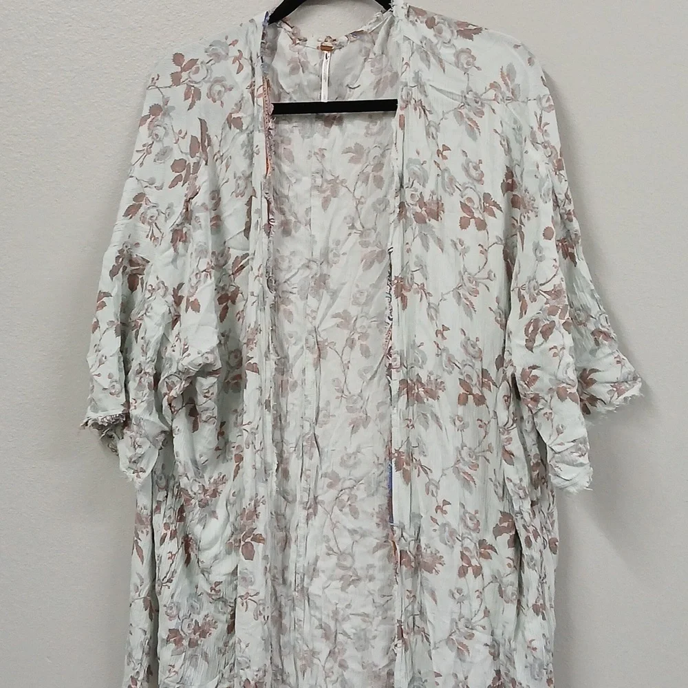 Free People Bali pixie lounge robe L - Picture 3 of 6